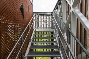 steel stairs treads